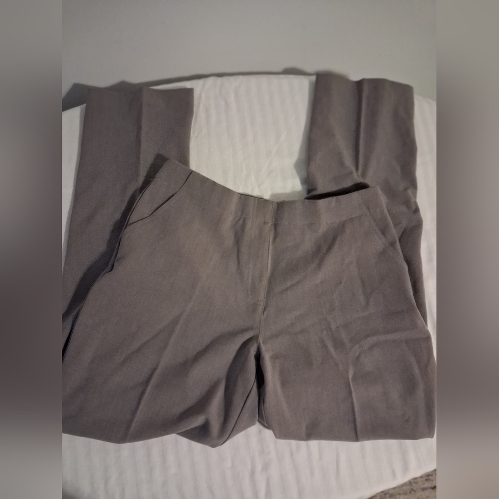 Gray Dress Pants Womens Size 12 - Picture 6 of 10